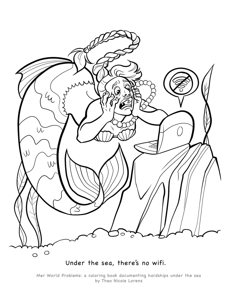 Illustration for article titled Mer World Problems Shows that Undersea Life Is, Ugh, Like, So Hard